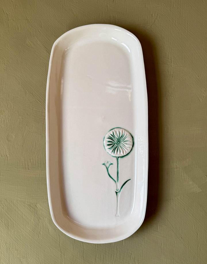 DBO Home + Sentiment Pottery | Long Porcelain Tray #1