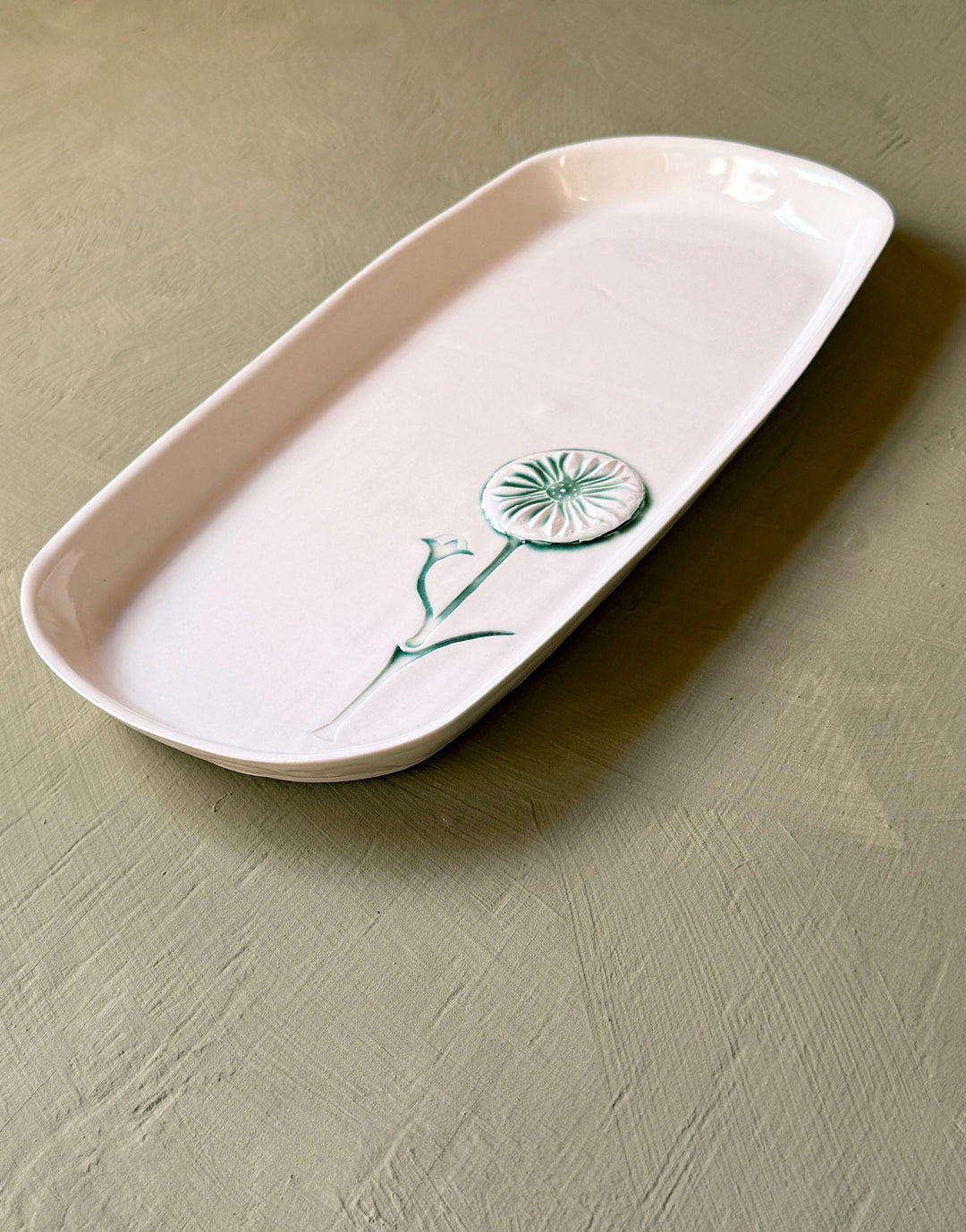 DBO Home + Sentiment Pottery | Long Porcelain Tray #1