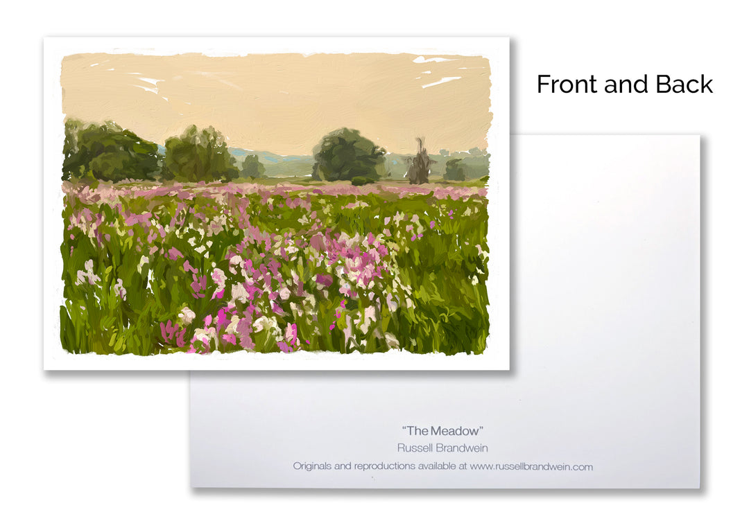 "The Meadow" Card Set of 6 by Russell Brandwein