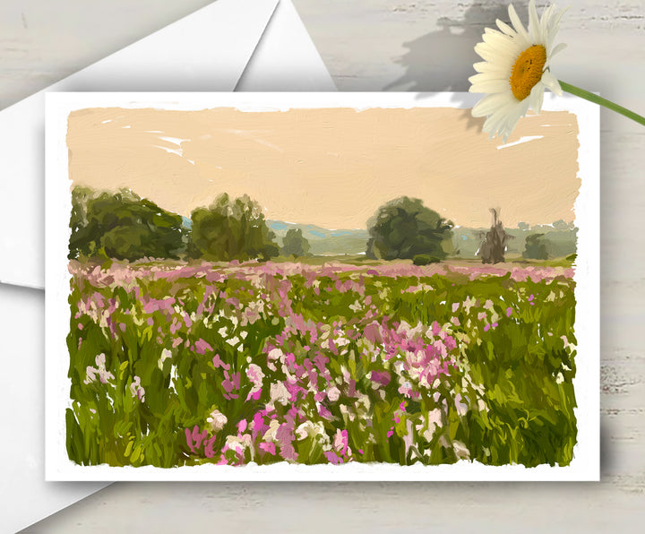 "The Meadow" Card Set of 6 by Russell Brandwein