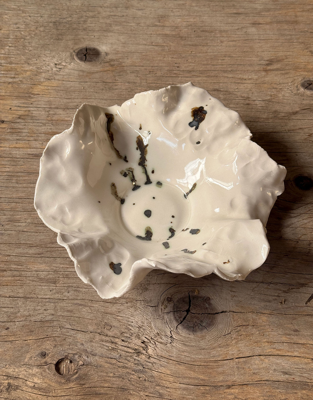 One-of-a-kind Ruffle Bowl